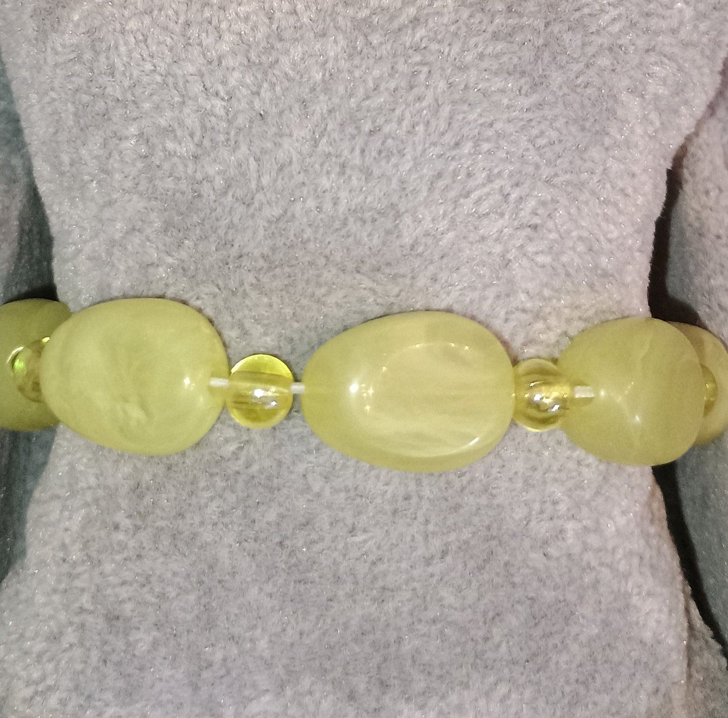 Armband gelbe Perlen Steine