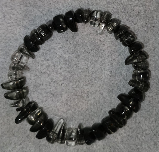 Kinder Armband Splitter schwarz