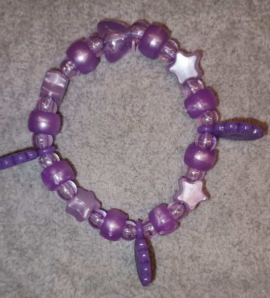 Kinder Armband lila