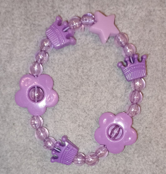 Kinder Armband lila