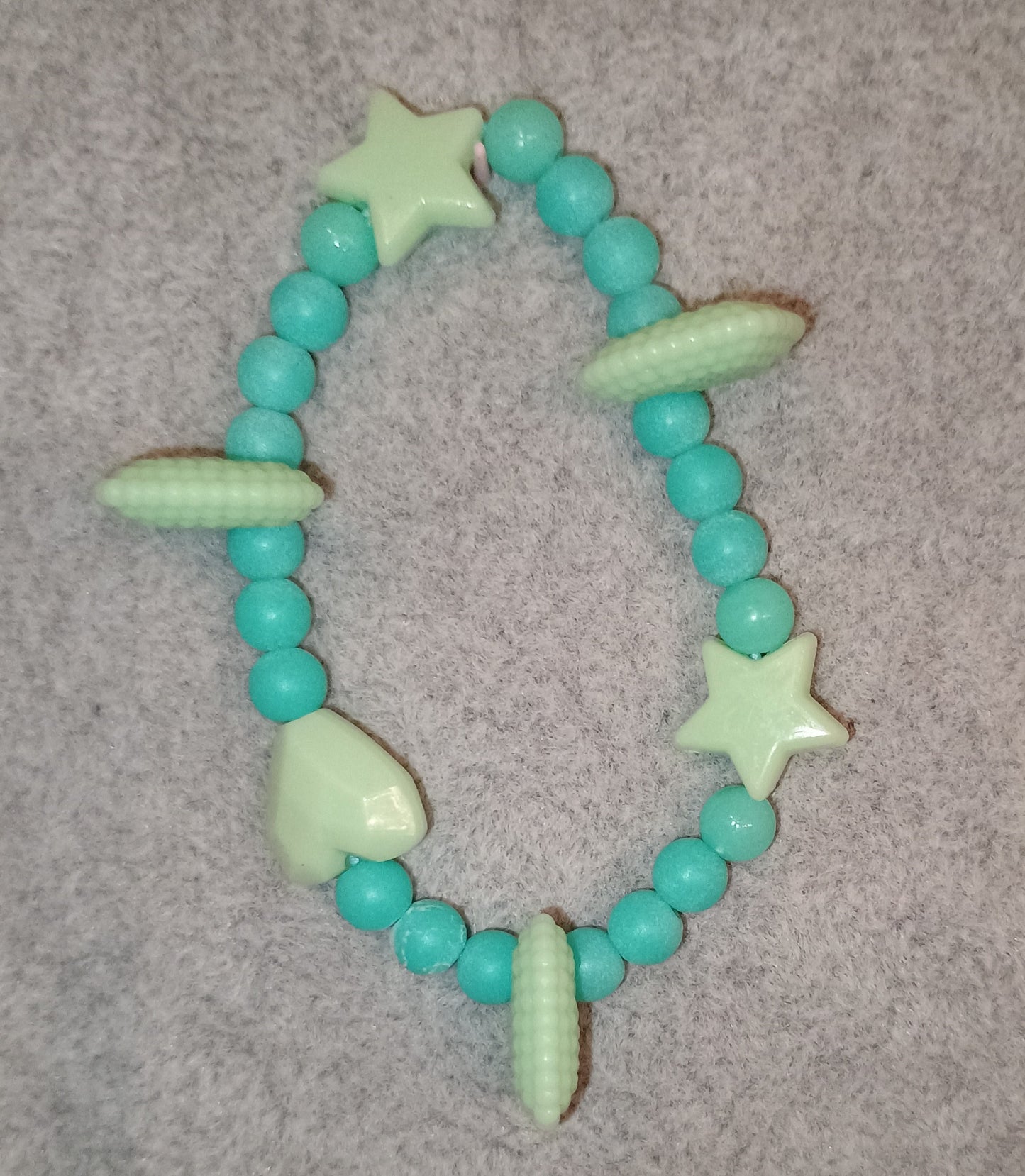 Kinder Armband türkis/mint