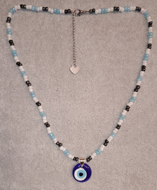 Nazar Amulett Perlen Halskette/Choker