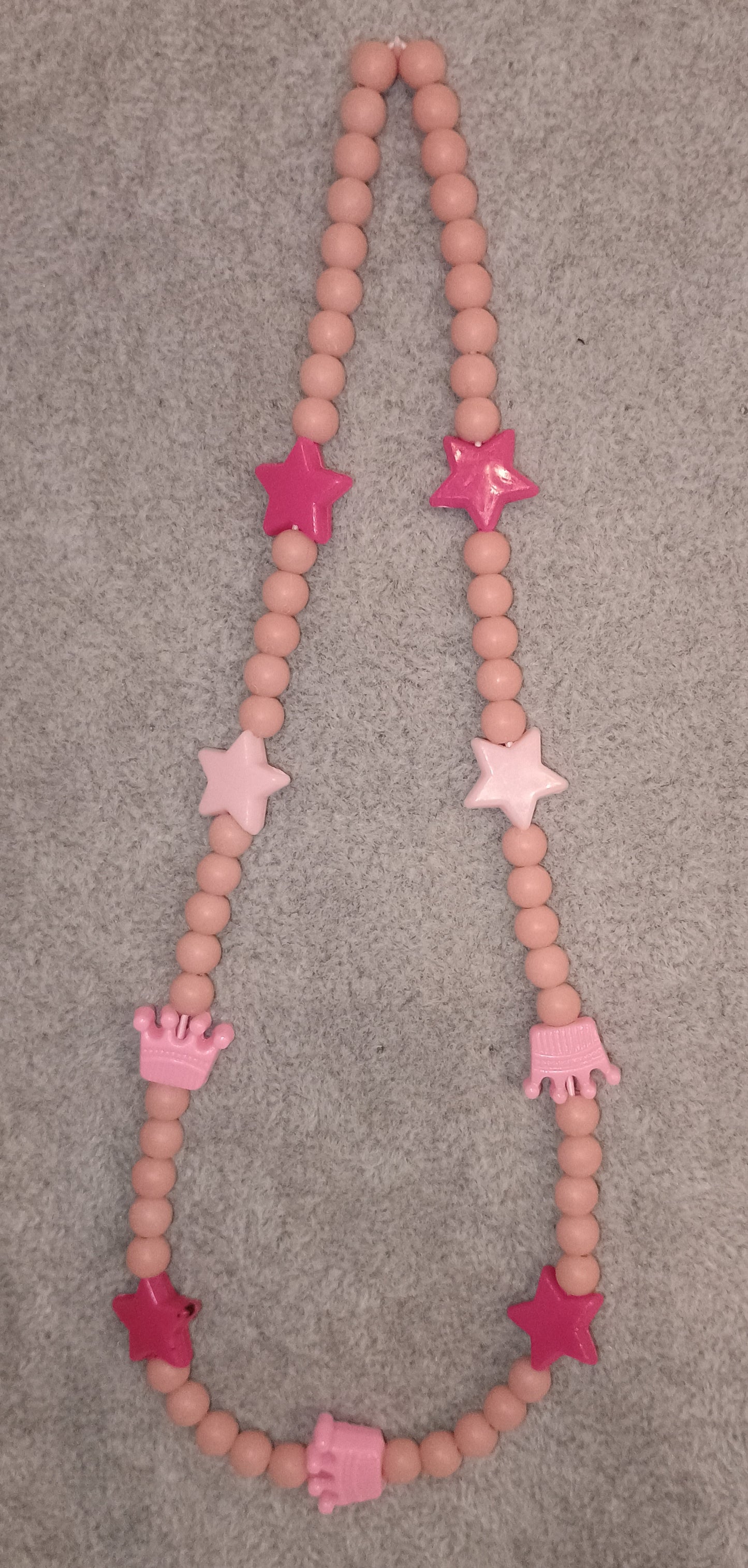 Kinder Halskette rosa/pink