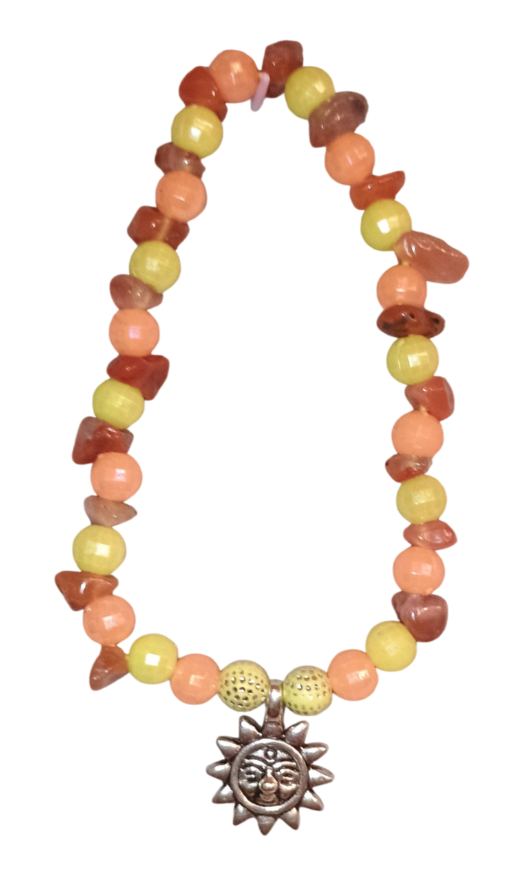 Sonnenstein Naturstein Armband